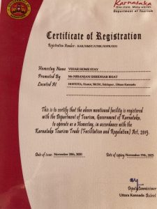 Vihar Homestay Registered